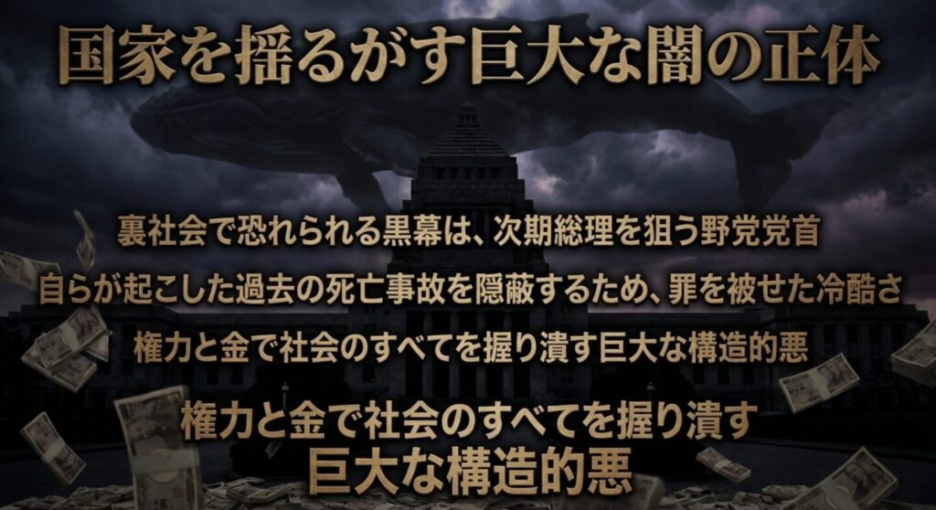 国家を揺るがす巨大な闇の正体と権力による構造的悪