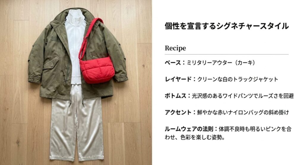 個性を宣言するシグネチャースタイルを解説したスライド