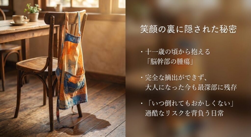 真平が11歳から抱える脳幹部の腫瘍と過酷なリスク