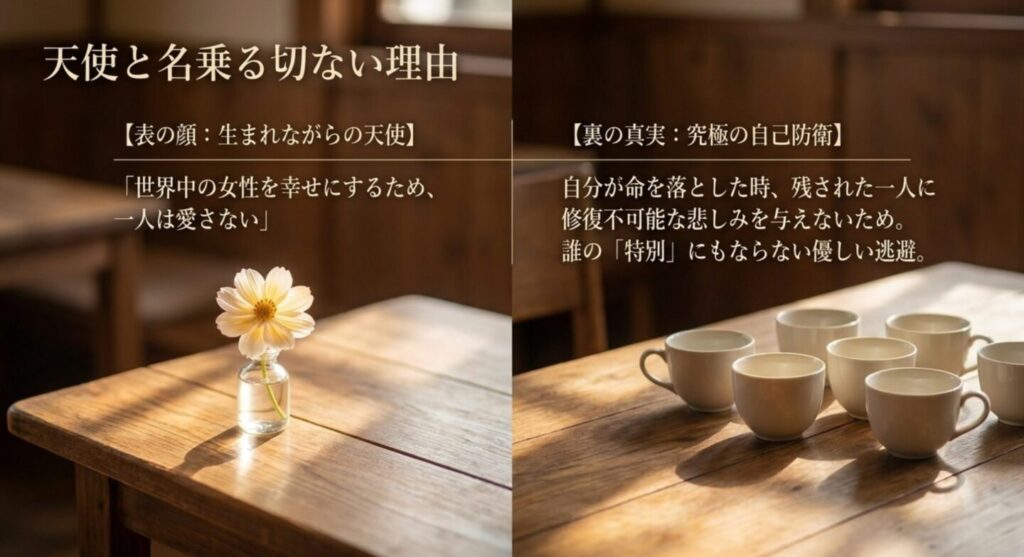 真平が天使を自称する裏にある究極の自己防衛