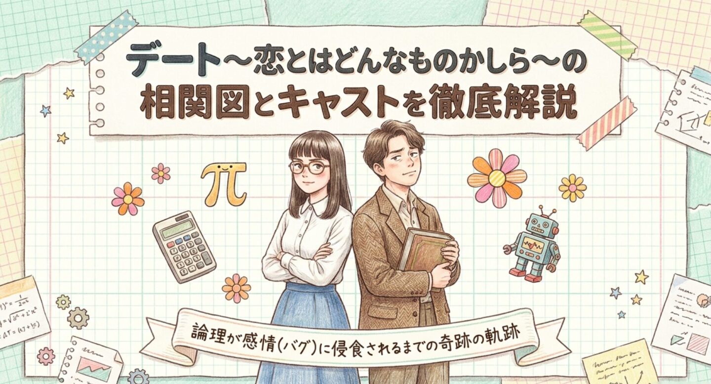 デート～恋とはどんなものかしら～の相関図とキャストを徹底解説