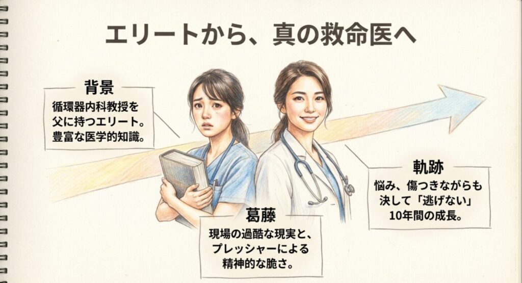 エリートから真の救命医へ成長する白石恵の軌跡と葛藤