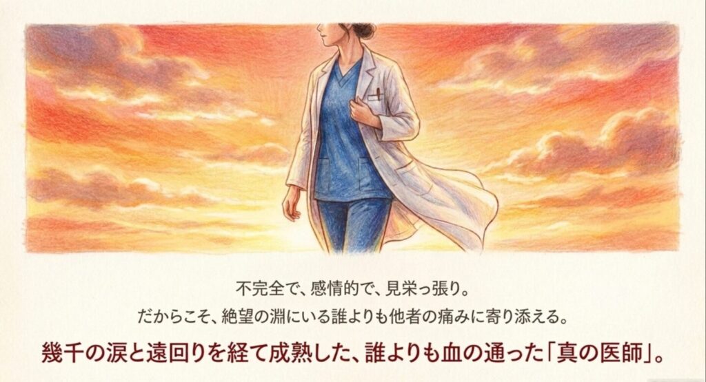 不完全で見栄っ張りだからこそ他者の痛みに寄り添える真の医師・緋山美帆子