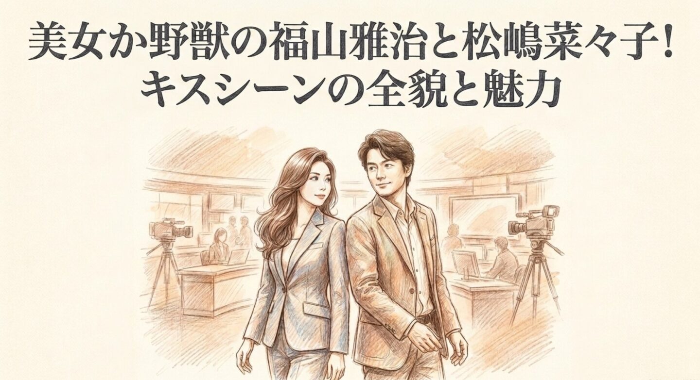 美女か野獣の福山雅治と松嶋菜々子！キスシーンの全貌と魅力