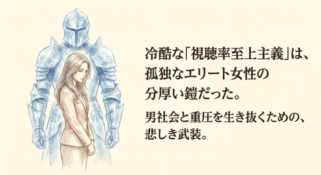 孤独なエリート女性・鷹宮真の分厚い鎧と心理