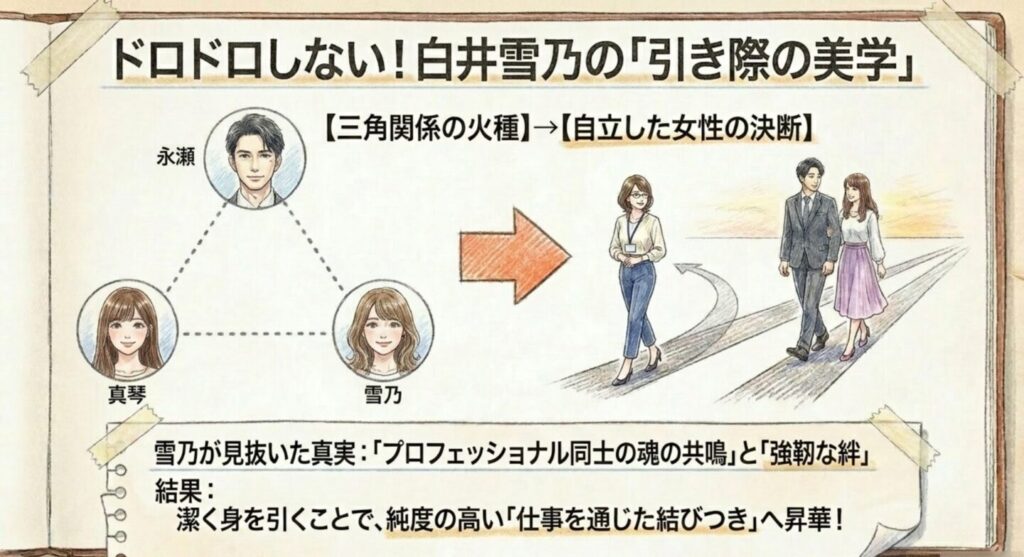 白井雪乃の引き際の美学と自立した女性の決断