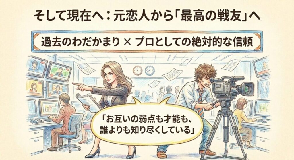 元恋人から最高の戦友へと変化した現在の関係
