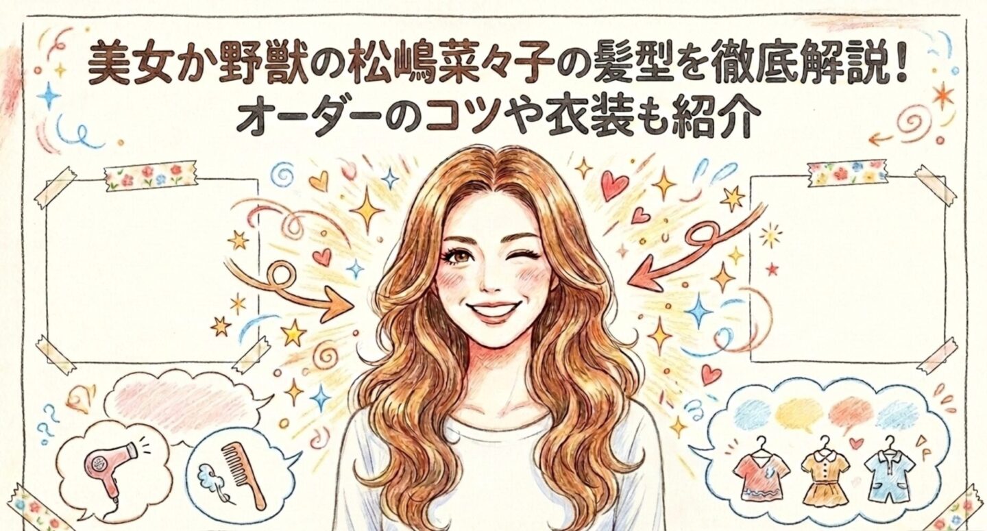 美女か野獣の松嶋菜々子の髪型を徹底解説！オーダーのコツや衣装も紹介
