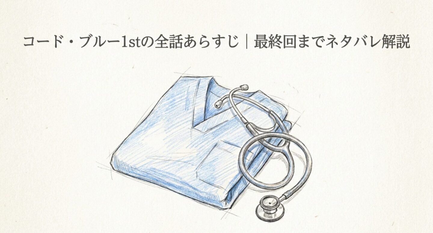 コード・ブルー1stの全話あらすじ｜最終回までネタバレ解説