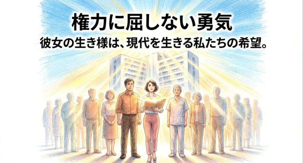 権力に屈しない勇気
