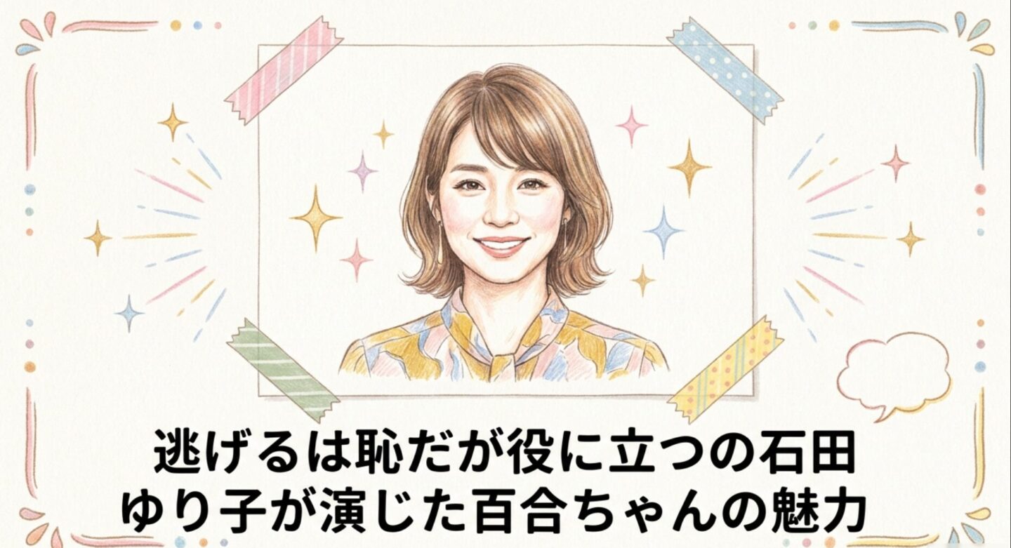 逃げるは恥だが役に立つの石田ゆり子が演じた百合ちゃんの魅力