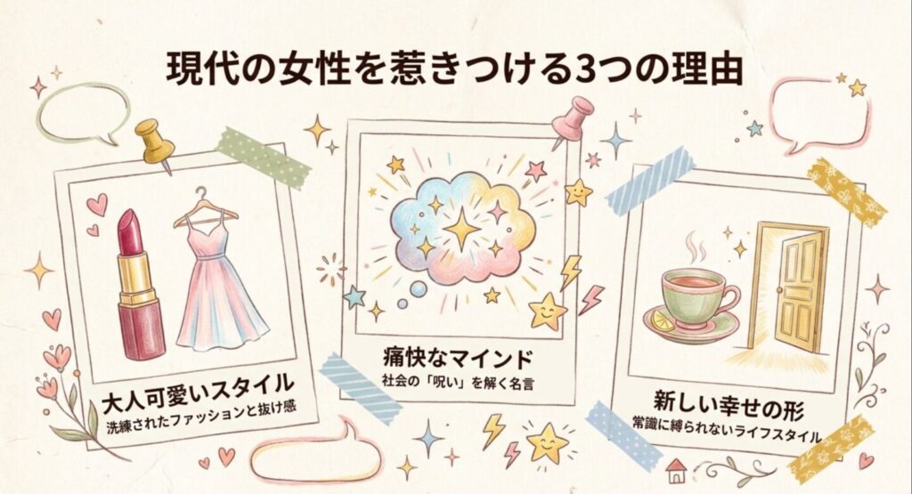 百合ちゃんが現代の女性を惹きつける3つの理由