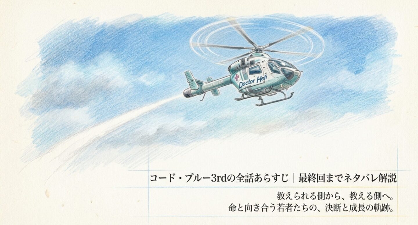 コード・ブルー3rdの全話あらすじ｜最終回までネタバレ解説