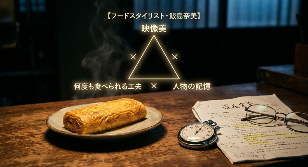 映像美、何度も食べられる工夫、人物の記憶を支える飯島奈美のフードスタイリング