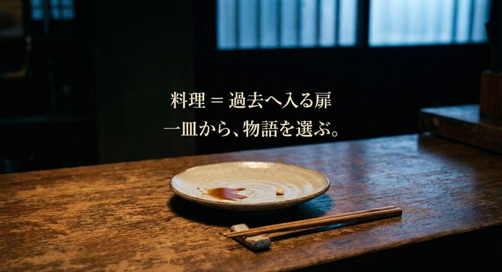 料理は過去へ入る扉、一皿から物語を選ぶという深夜食堂の記事まとめ