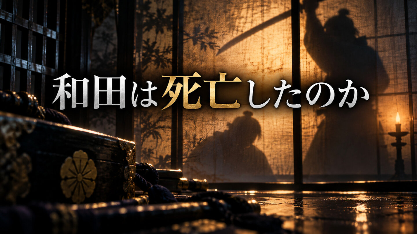 和田は死亡したのか VIVANT第19話の和田の生死を影の演出で表したイメージ