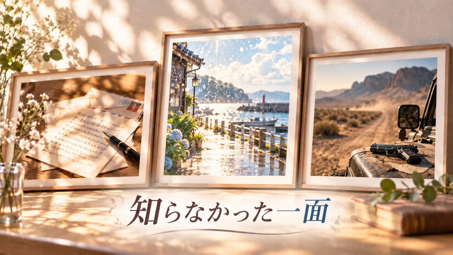 手紙、雨上がりの海辺、乾いた大地の3枚の写真で振り返る今週のドラマの余白